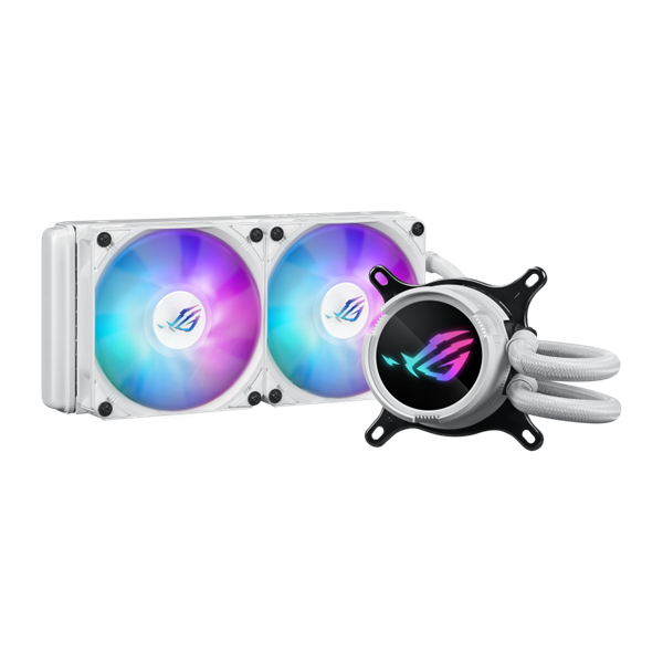 Asus ROG STRIX LC III 240 ARGB fehér vízhűtéses processzor hűtő