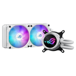 Asus ROG STRIX LC III 240 ARGB fehér vízhűtéses processzor hűtő