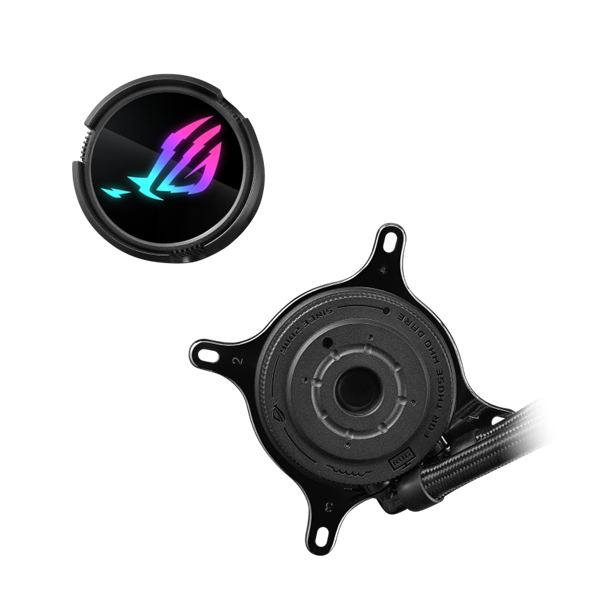 Asus ROG STRIX LC III 240 ARGB vízhűtéses processzor hűtő