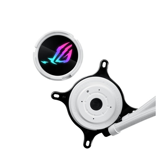 Asus ROG STRIX LC III 360 ARGB fehér vízhűtéses processzor hűtő