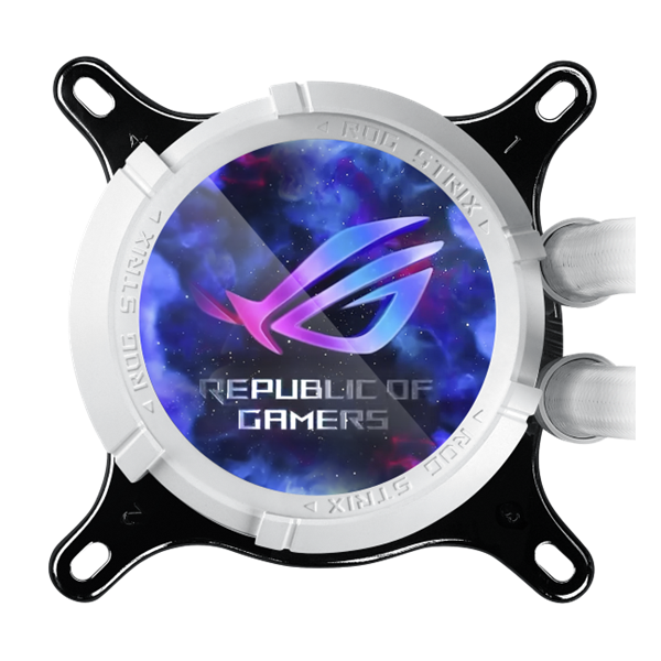 Asus ROG STRIX LC III 360 ARGB fehér vízhűtéses processzor hűtő