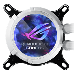 Asus ROG STRIX LC III 360 ARGB fehér vízhűtéses processzor hűtő