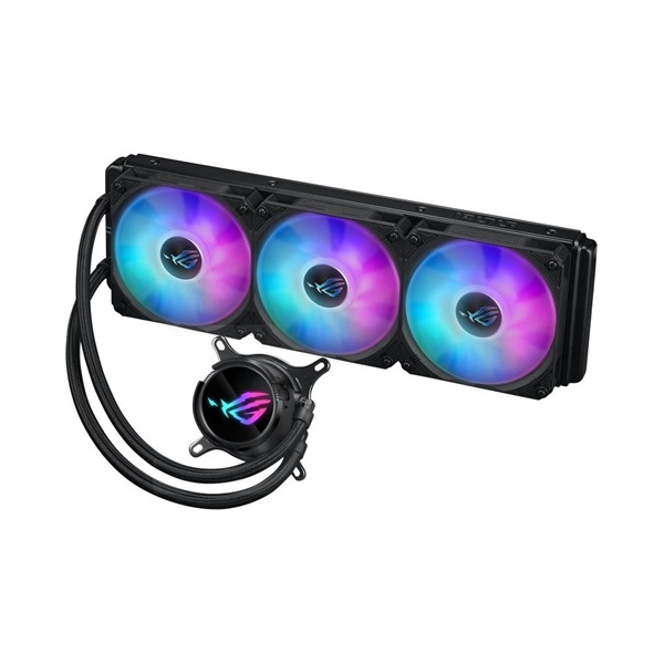 Asus ROG STRIX LC III 360 ARGB fekete vízhűtéses processzor hűtő
