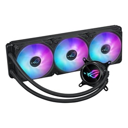 Asus ROG STRIX LC III 360 ARGB fekete vízhűtéses processzor hűtő