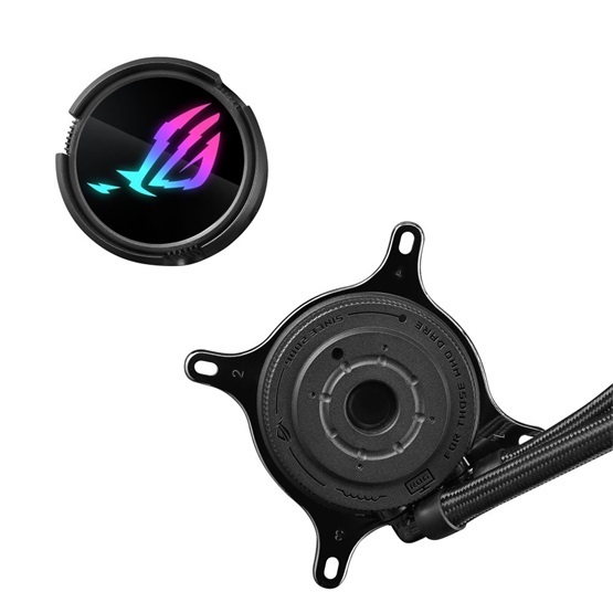 Asus ROG STRIX LC III 360 ARGB fekete vízhűtéses processzor hűtő