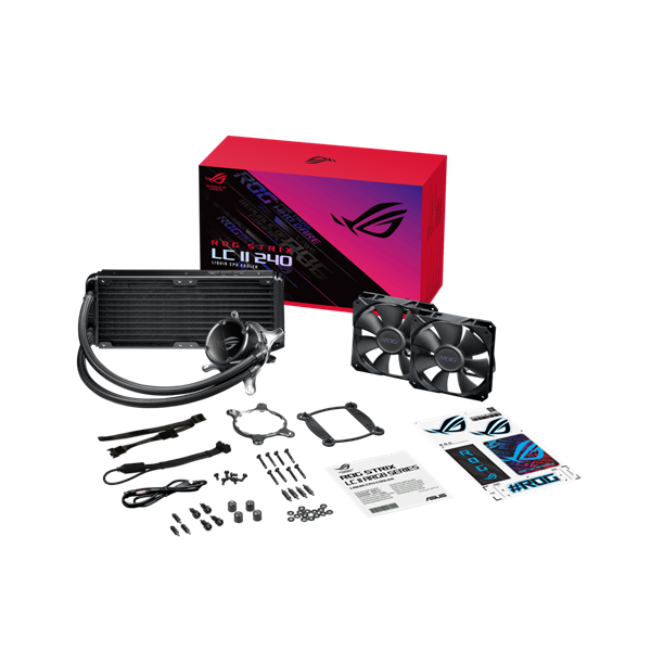 Asus ROG STRIX LC II 360 vízhűtéses processzor hűtő