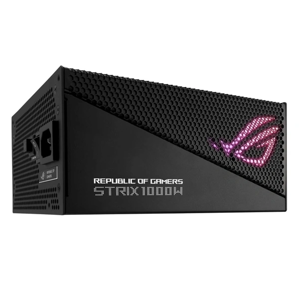Asus ROG Strix 1000W 80+ Gold Aura Edition ventillátorral moduláris tápegység