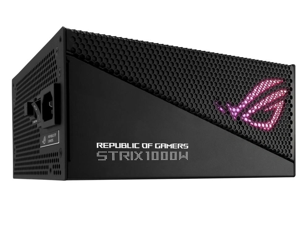 Asus ROG Strix 1000W 80+ Gold Aura Edition ventillátorral moduláris tápegység