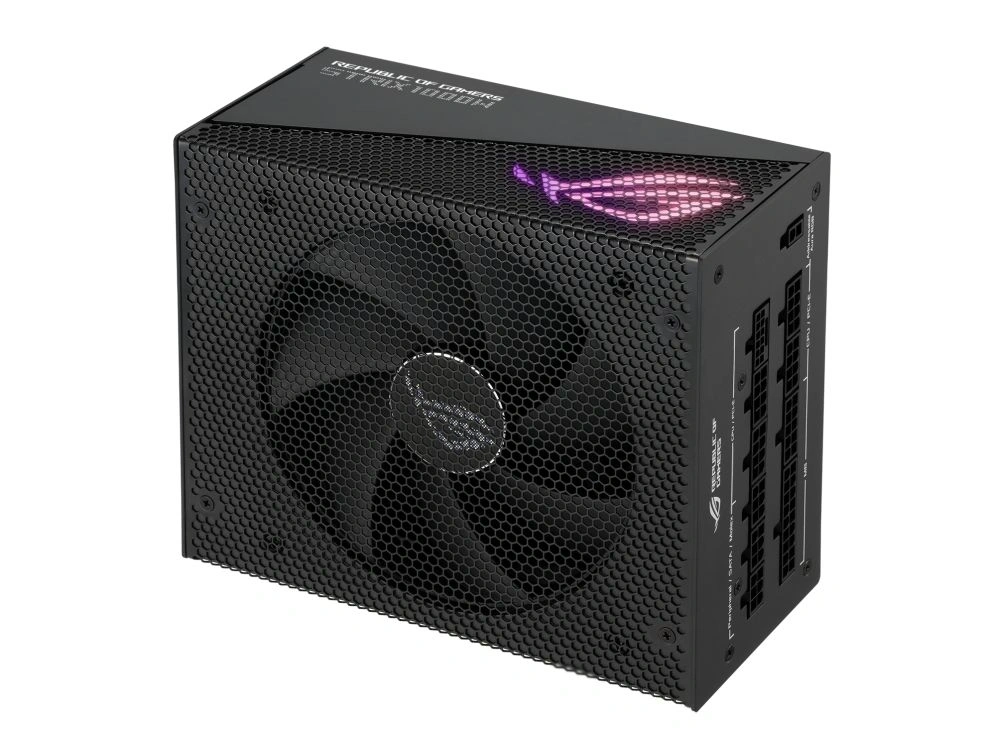 Asus ROG Strix 1000W 80+ Gold Aura Edition ventillátorral moduláris tápegység
