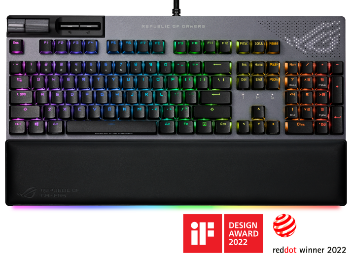 Asus ROG Strix Flare II Animate USB magyar billentyűzet