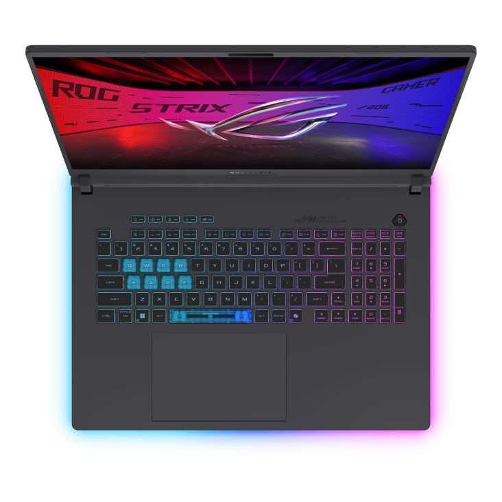 Asus ROG Strix G815LR-S9068W 18"WQXGA/Intel Core Ultra 7 255HX/32GB/1TB/RTX 5070 Ti 12GB/Win11/szürke laptop