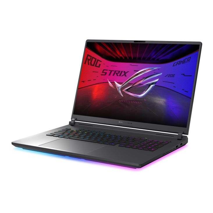 Asus ROG Strix G815LR-S9068W 18"WQXGA/Intel Core Ultra 7 255HX/32GB/1TB/RTX 5070 Ti 12GB/Win11/szürke laptop