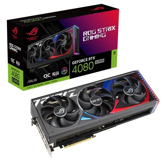 Asus ROG Strix GeForce RTX 4080 SUPER OC Edition nVidia 16GB GDDR6 256bit PCIe videókártya