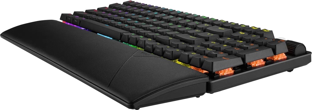 Asus ROG Strix Scope II HUN USB fekete vezetékes billentyűzet
