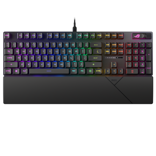 Asus ROG Strix Scope II RX HUN USB fekete vezetékes billentyűzet