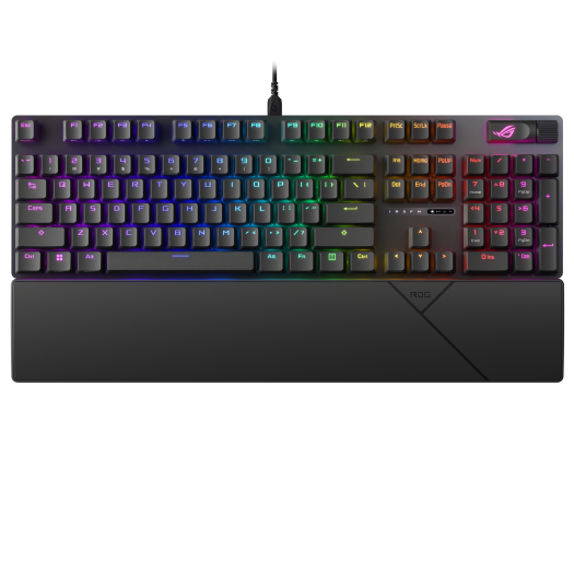 Asus ROG Strix Scope II HUN USB fekete vezetékes billentyűzet