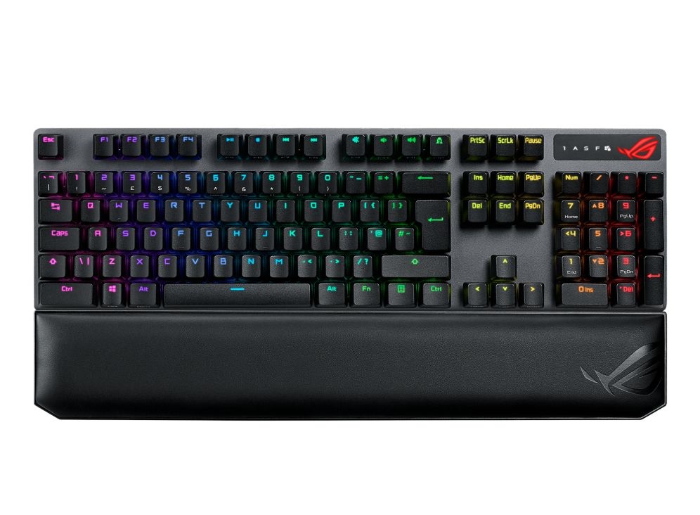 Asus ROG Strix Scope NX Wireless Deluxe XA09 mechanikus gamer billentyűzet