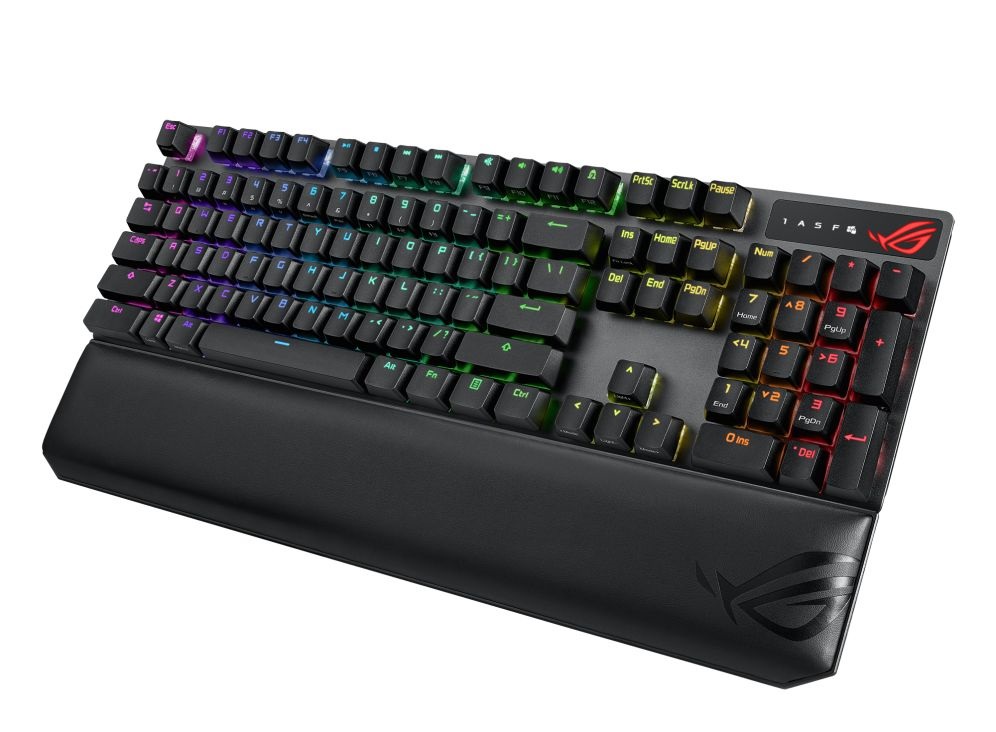 Asus ROG Strix Scope NX Wireless Deluxe XA09 mechanikus gamer billentyűzet