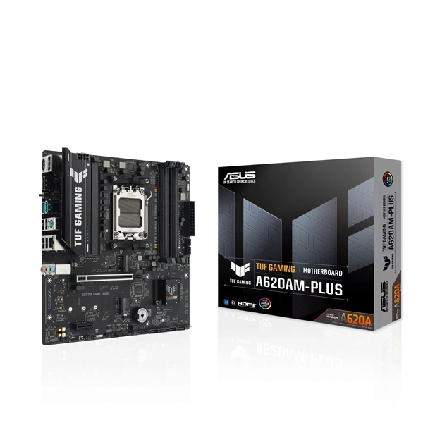 Asus TUF GAMING A620AM-PLUS AMD A620A AM5 mATX alaplap