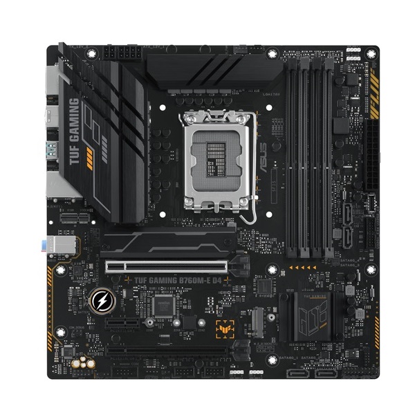 Asus TUF GAMING B760M-E D4 Intel B760 LGA1700 mATX alaplap