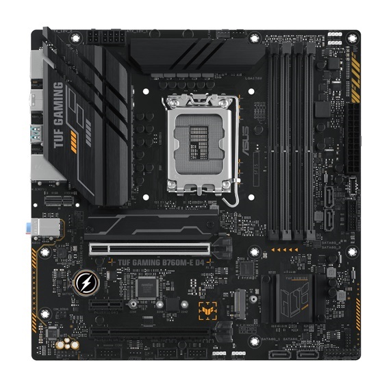 Asus TUF GAMING B760M-E D4 Intel B760 LGA1700 mATX alaplap