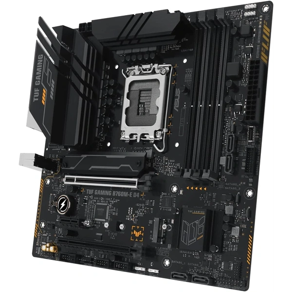 Asus TUF GAMING B760M-E D4 Intel B760 LGA1700 mATX alaplap