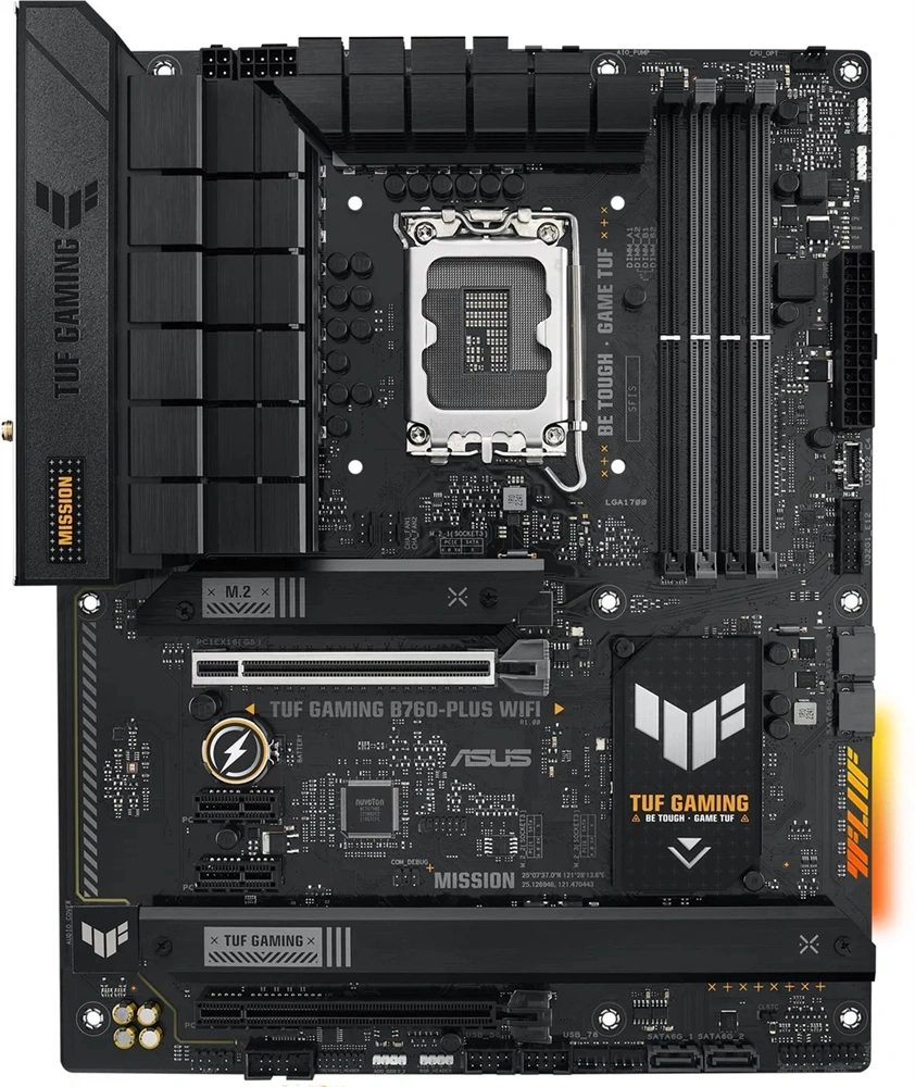 Asus TUF GAMING B760-PLUS WIFI Intel B760 LGA1700 ATX alaplap