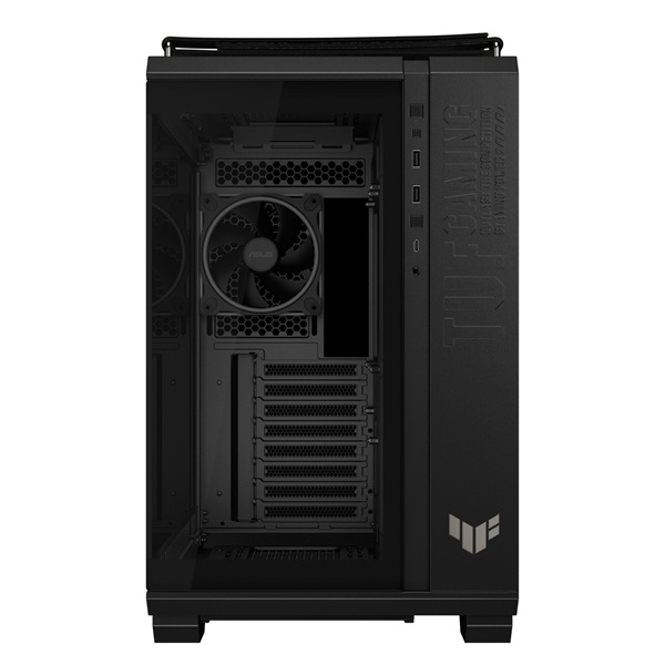 Asus TUF GAMING GT502 HORIZON fekete (táp nélküli) ablakos ATX ház