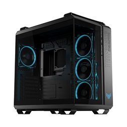 Asus TUF GAMING GT502 HORIZON fekete (táp nélküli) ablakos ATX ház