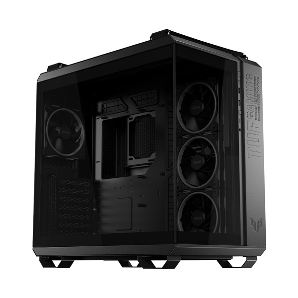 Asus TUF GAMING GT502 HORIZON fekete (táp nélküli) ablakos ATX ház