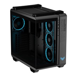 Asus TUF GAMING GT502 HORIZON fekete (táp nélküli) ablakos ATX ház