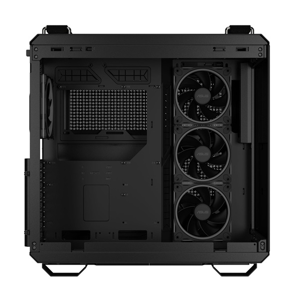 Asus TUF GAMING GT502 HORIZON fekete (táp nélküli) ablakos ATX ház