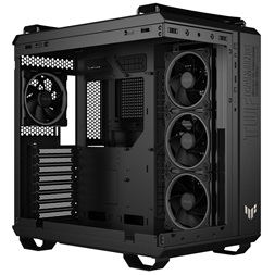 Asus TUF GAMING GT502 HORIZON fekete (táp nélküli) ablakos ATX ház