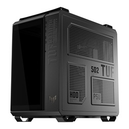 Asus TUF GAMING GT502 HORIZON fekete (táp nélküli) ablakos ATX ház