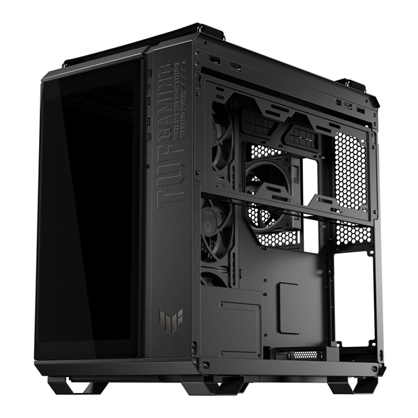 Asus TUF GAMING GT502 HORIZON fekete (táp nélküli) ablakos ATX ház