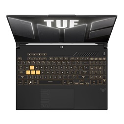 Asus TUF Gaming F16 16"QHD/Intel Core i7-13650HX/16GB/1TB/RTX 4060 8GB/Win11 Pro/szürke laptop