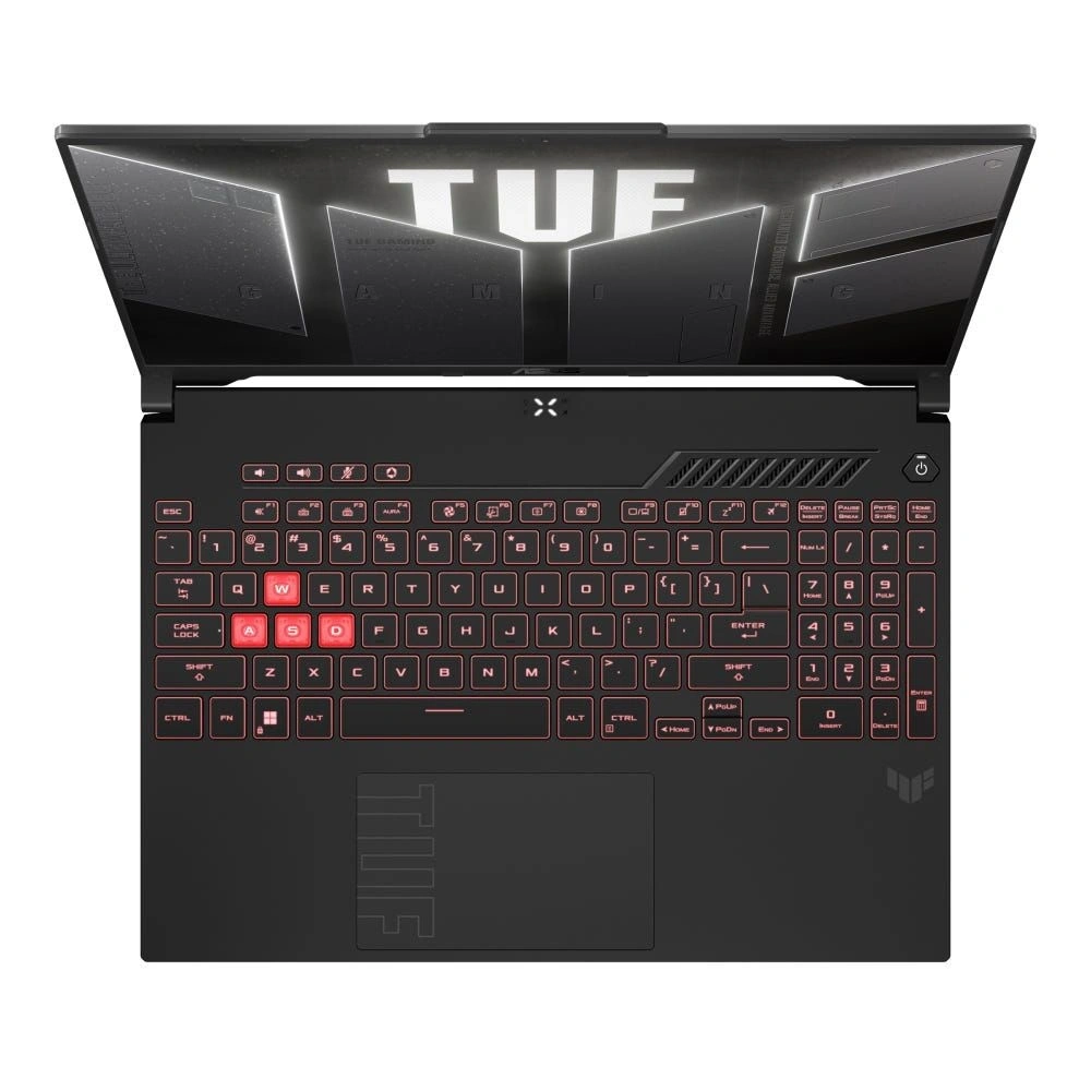 Asus TUF Gaming FA607NUG-RL142 16"WUXGA/AMD Ryzen 7 7445HS/16GB/1TB/RTX 4050 6GB/FreeDOS/fekete laptop (Újszerű)
