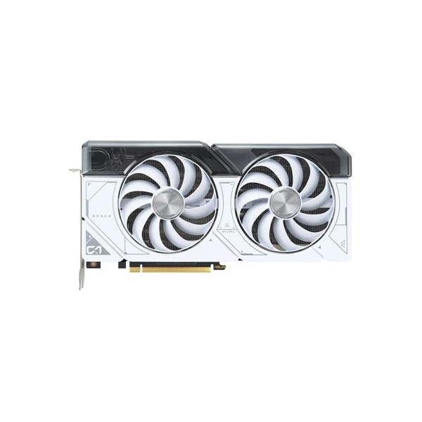 Asus Videokártya - nVidia DUAL-RTX4070-O12G-WHITE (12288MB, GDDR6X, 2550/21000 Mhz, 192bit, 1xHDMI, 3xDP)