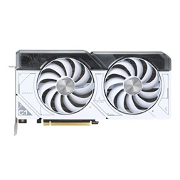 Asus Videokártya - nVidia DUAL-RTX4070-O12G-WHITE (12288MB, GDDR6X, 2550/21000 Mhz, 192bit, 1xHDMI, 3xDP)