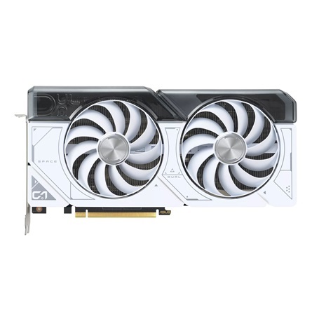Asus Videokártya - nVidia DUAL-RTX4070-O12G-WHITE (12288MB, GDDR6X, 2550/21000 Mhz, 192bit, 1xHDMI, 3xDP)