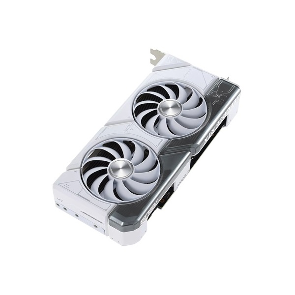 Asus Videokártya - nVidia DUAL-RTX4070-O12G-WHITE (12288MB, GDDR6X, 2550/21000 Mhz, 192bit, 1xHDMI, 3xDP)