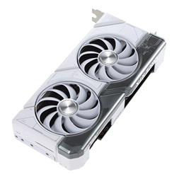 Asus Videokártya - nVidia DUAL-RTX4070-O12G-WHITE (12288MB, GDDR6X, 2550/21000 Mhz, 192bit, 1xHDMI, 3xDP)