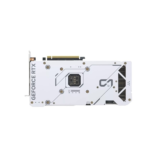 Asus Videokártya - nVidia DUAL-RTX4070-O12G-WHITE (12288MB, GDDR6X, 2550/21000 Mhz, 192bit, 1xHDMI, 3xDP)