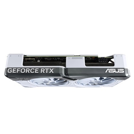 Asus Videokártya - nVidia DUAL-RTX4070-O12G-WHITE (12288MB, GDDR6X, 2550/21000 Mhz, 192bit, 1xHDMI, 3xDP)