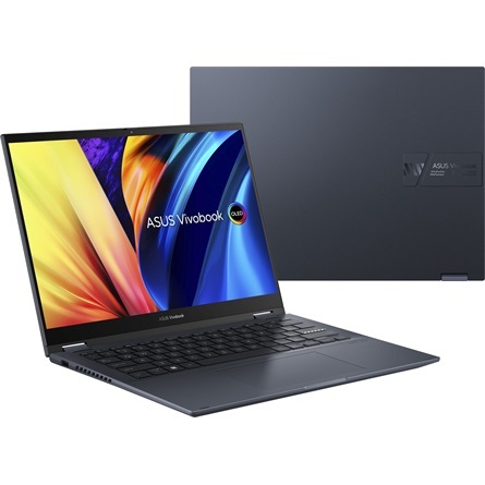 Asus Vivobook Flip TP3402VA-LZ037W 14"WUXGA/Intel Core i5-13500H/8GB/512GB/Int.VGA/Win11/kék laptop
