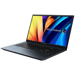 Asus Vivobook Pro M6500QE-L1023 15,6"FHD/AMD Ryzen 5-5600H/16GB/512GB/RTX 3050 Ti 4GB/FreeDOS/kék laptop