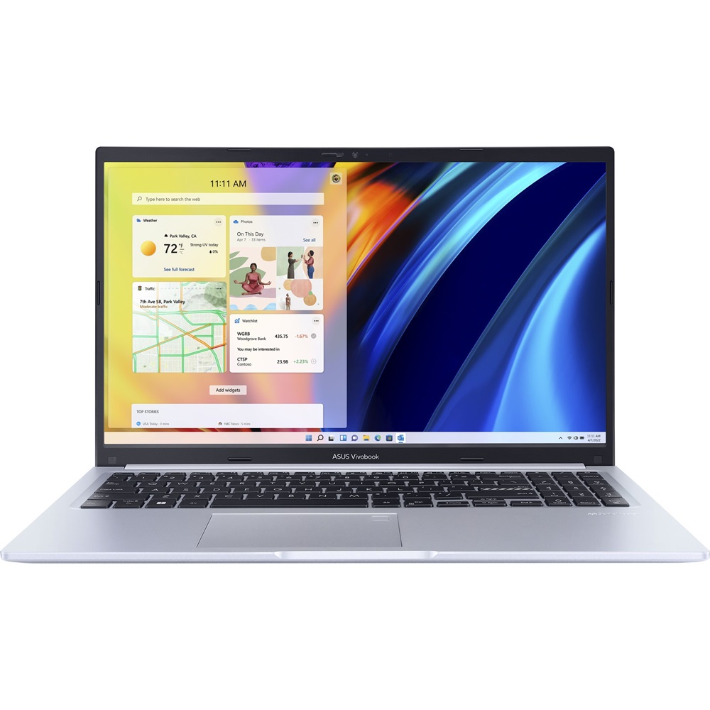 Asus Vivobook X1502ZA-BQ1898 15,6"FHD/Intel Core i5-12500H/8GB/512GB/Int.VGA/FreeDOS/ezüst laptop (Újracsomagolt)