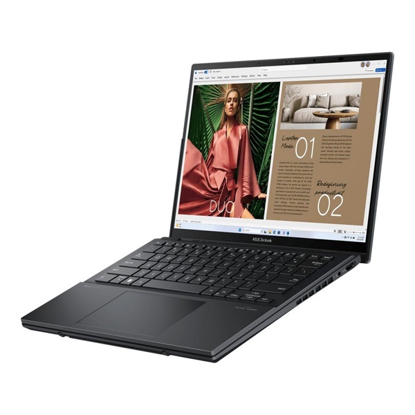 Asus ZenBook Duo UX8406CA-PZ222W 14"WQ+/Intel Core Ultra 7 255H/32GB/1TB/Int.VGA/Win11/szürke laptop