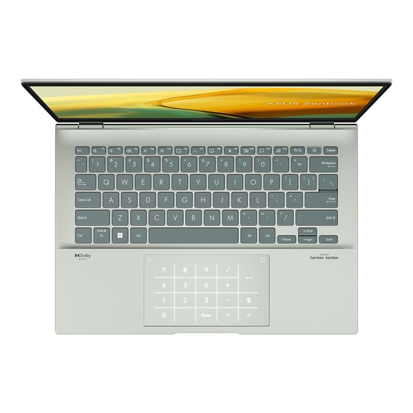 Asus ZenBook UX3402ZA-KP655W 14"WQXGA/Intel Core i5-1240P/16GB/512GB/Int.VGA/Win11/menta laptop (Újracsomagolt)