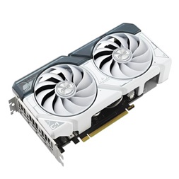 Asus nVidia DUAL-RTX4060-O8G-WHITE (8192MB, GDDR6, 2535/17000 Mhz, 128bit, 1xHDMI2.1, 3xDP1.4) videokártya